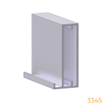 Puertas con perfil 3345