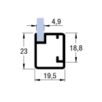 Puertas con perfil 3025 - Imagen 2
