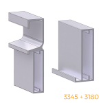 Puertas con perfil 3345+3180