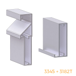 Puertas con perfil 3345+3182T
