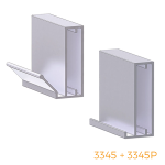 Puertas con perfil 3345+3345P