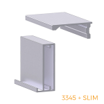 Puertas con perfil 3345+Slim