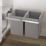 Cubo de basura doble extraíble - HTR - Imagen 3